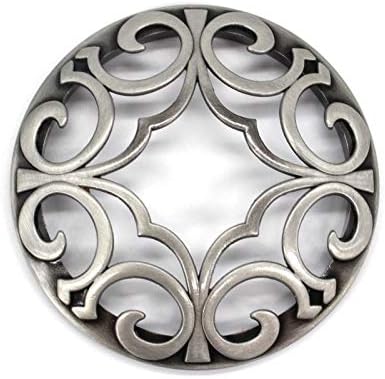 Hion Candle Toppers for Jar Candles Space Silver