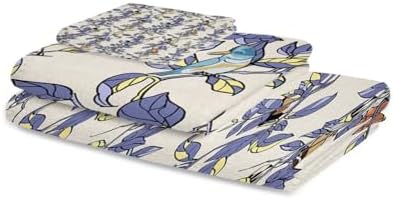 Smile Sunflower 3 Pcs Bath Towel Set - Soft Linen Texture