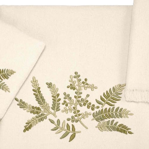 Avanti Linens 3pc Towel Set - Soft Cotton Towels in Ivory