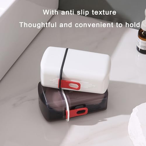Loyliawa Portable Leakproof Soap Holder with Drainage Function