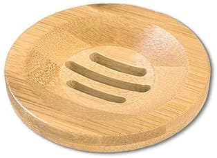 AKOAK Bamboo Soap Holder for Shower and Sink