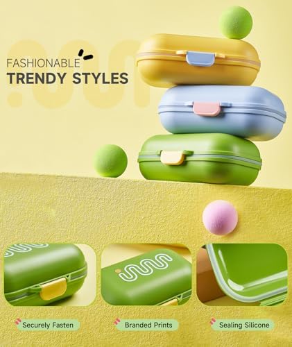 PEISAINOX Travel Soap Case with Leakproof Lid and Drainage Tray