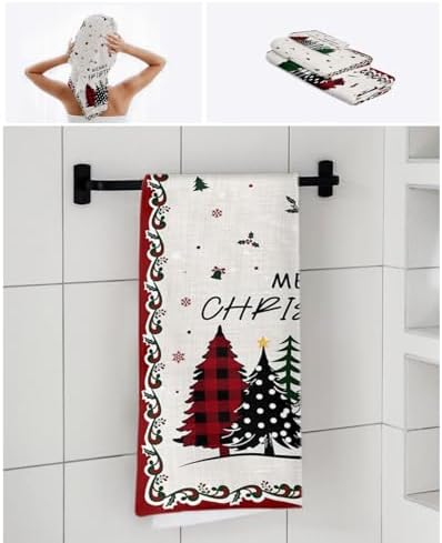 ZOE GARDEN Christmas Tree Towel Set