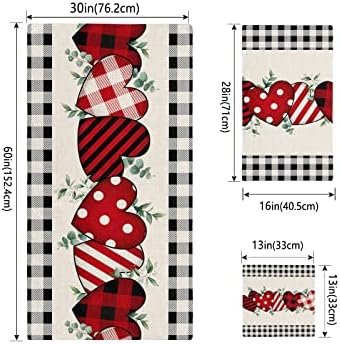 Smile Sunflower 3 Pcs Bath Towel Set Valentines Day Design