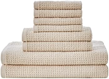 Nautica Bath Towels Set 8 Piece Oasis Beige 1