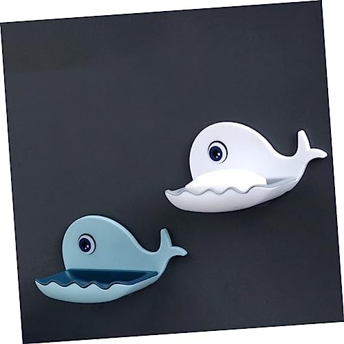 Alipis Whale Shaped Adhesive Soap Dish 1