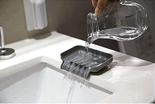 Water Repellent Non Slip Soap Dishes with Suction Cups 3 Pack