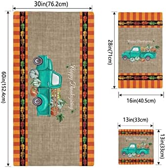 ZOE GARDEN 3-Piece Retro Bathroom Towel Set