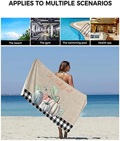 ZOE GARDEN Autumn Fall Thanksgiving Harvest Towel Set 3-Piece