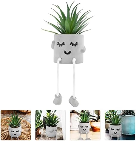MAGICLULU Artificial Succulents Potted Plant Decor 1