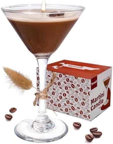Coffee Martini Candles Unique Gift for Women Men