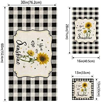 Chees D Zone Farm Floral Bumble Bee Bath Towel Set 1