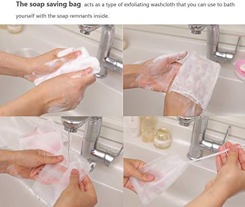 Vonpri Soap Box Holder with Lid - Clear Travel Soap Saver Case
