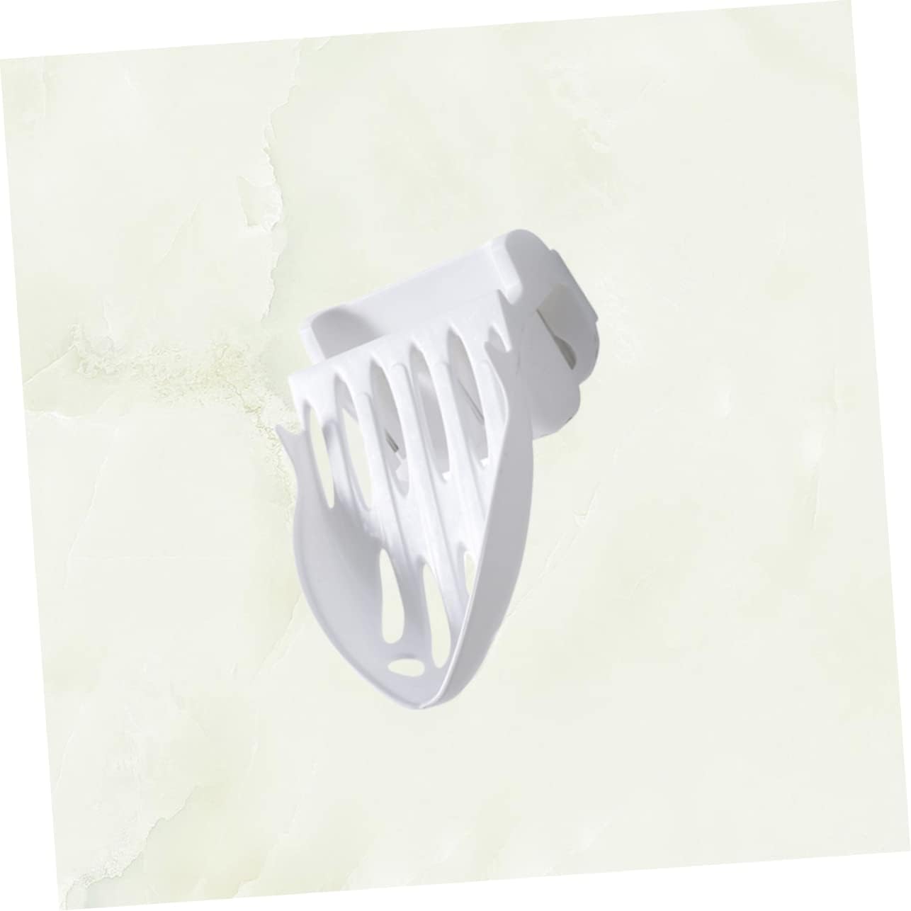 FONDOTIN Wall-Mounted Soap Dish with Drainage and Toothbrush Holder