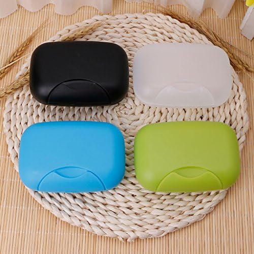 Ozeau Leakproof Soap Holder for Travel and Bathroom