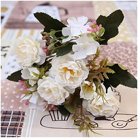GaRcan Artificial Flowers Silk Small Rose Wedding Decor