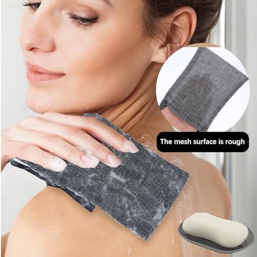 2pcs Silicone Soap Dish with Drain Spout