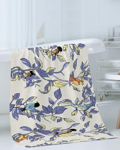 Smile Sunflower 3 Pcs Bath Towel Set - Soft Linen Texture