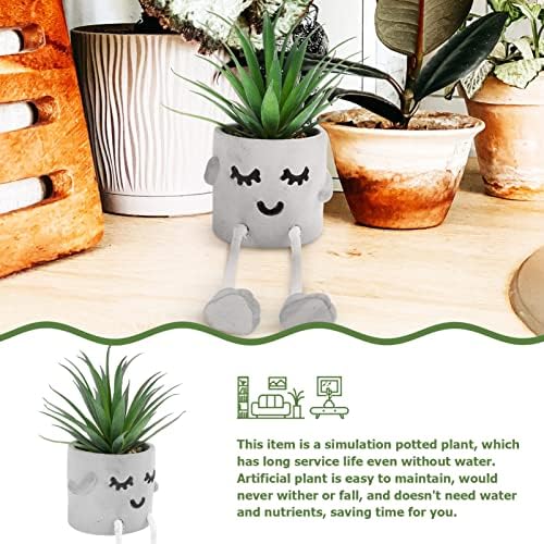 MAGICLULU Artificial Succulents Potted Plant Decor 1