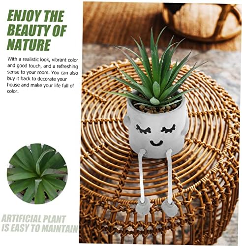 Yardenfun Artificial Succulent Hanging Plant Decor 1