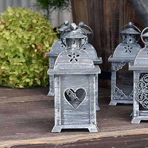 WHW French Country Style Candle Lanterns Set of 3