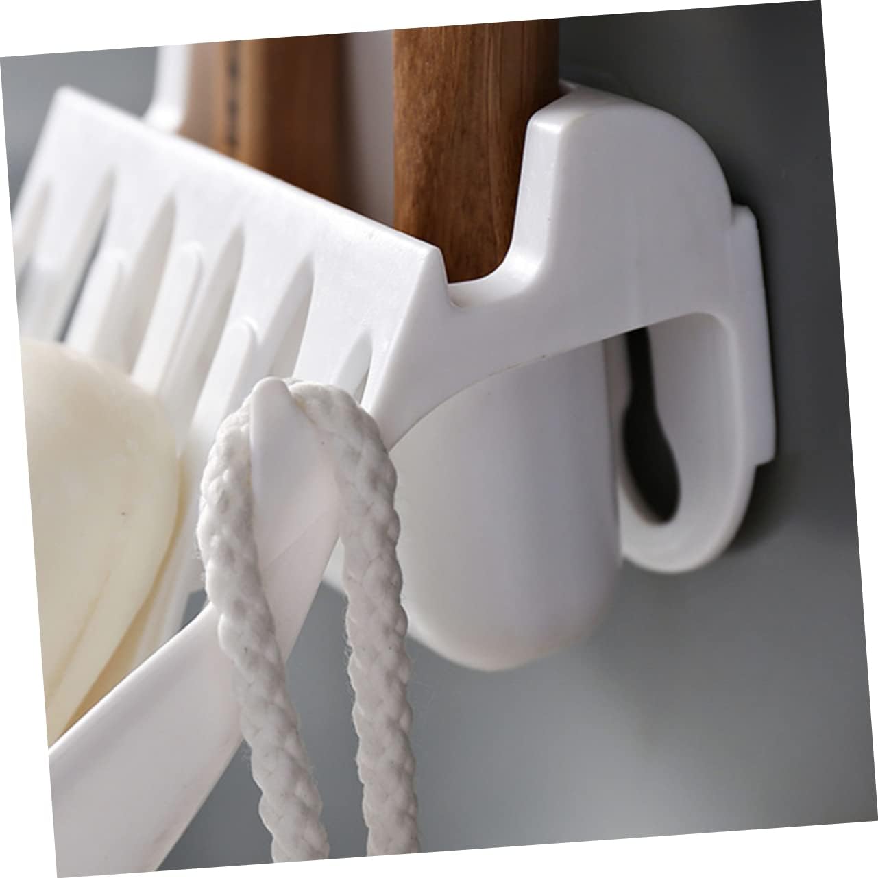 Hoement Wall-Mounted Soap Dish with Draining Holes