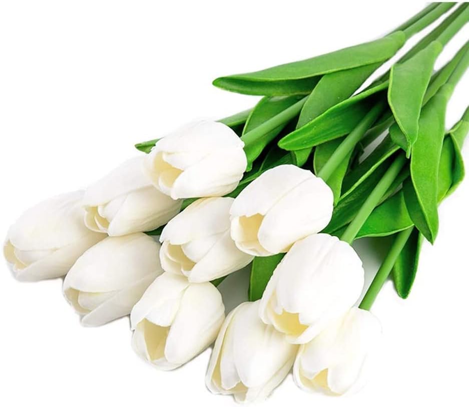 Gerrit Artificial Flowers Tulip 10 Heads Home Decor