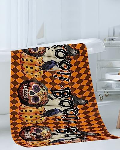 ZOE GARDEN Halloween Towel Set 3-PC Quick Dry Luxury Soft