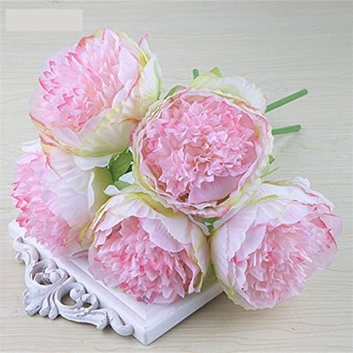 GaRcan Artificial Flowers with Pots 5pcs Display Set