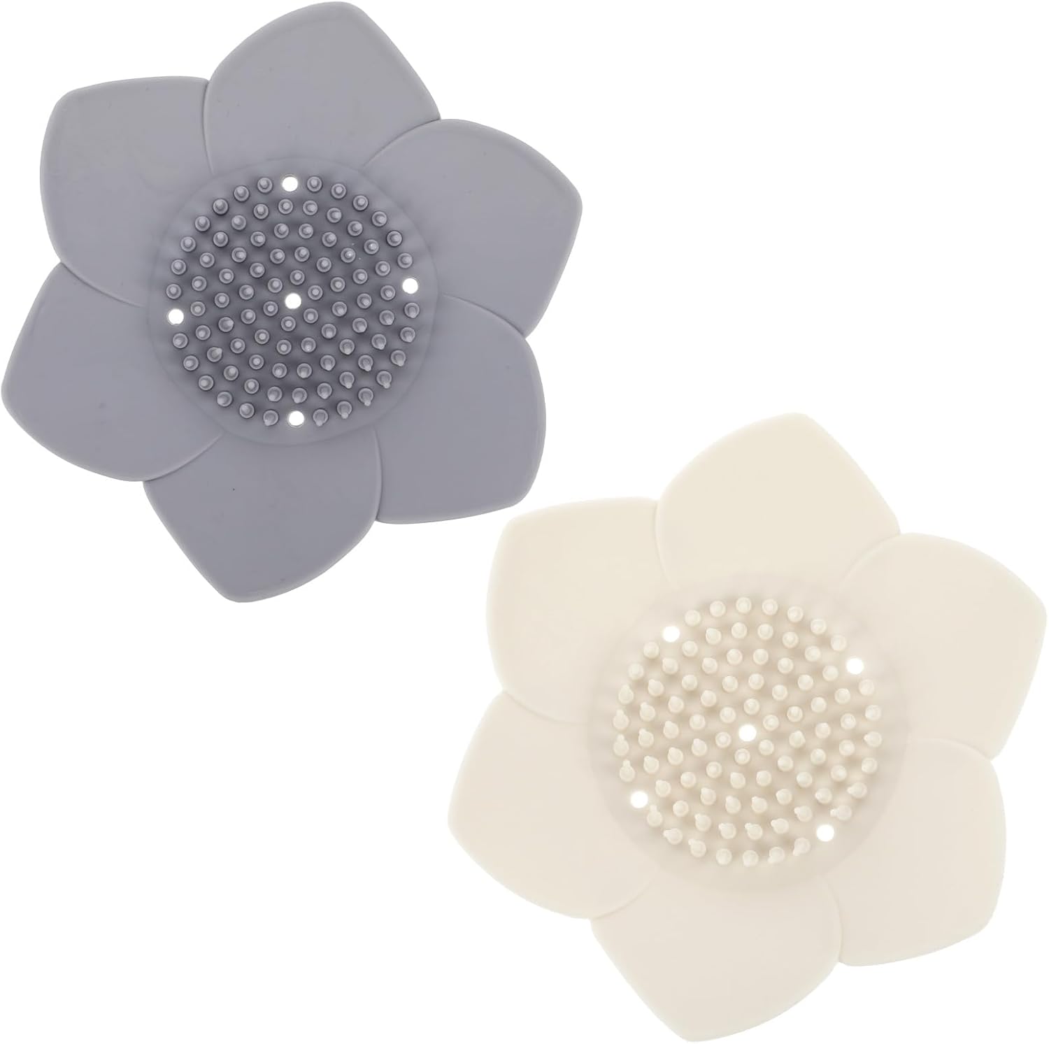 COMNICO 2Pc Silicone Lotus Soap Holder with Drain