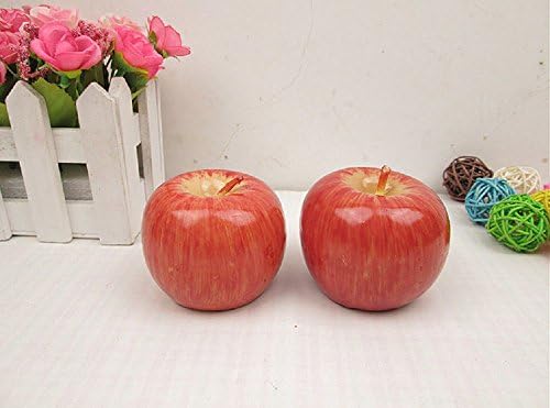 LRRH Red Apple Shaped Fragrant Candle 2PCS