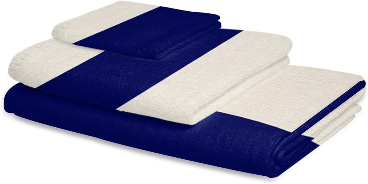 Smile Sunflower 3 Pcs Christmas Bath Towels Set