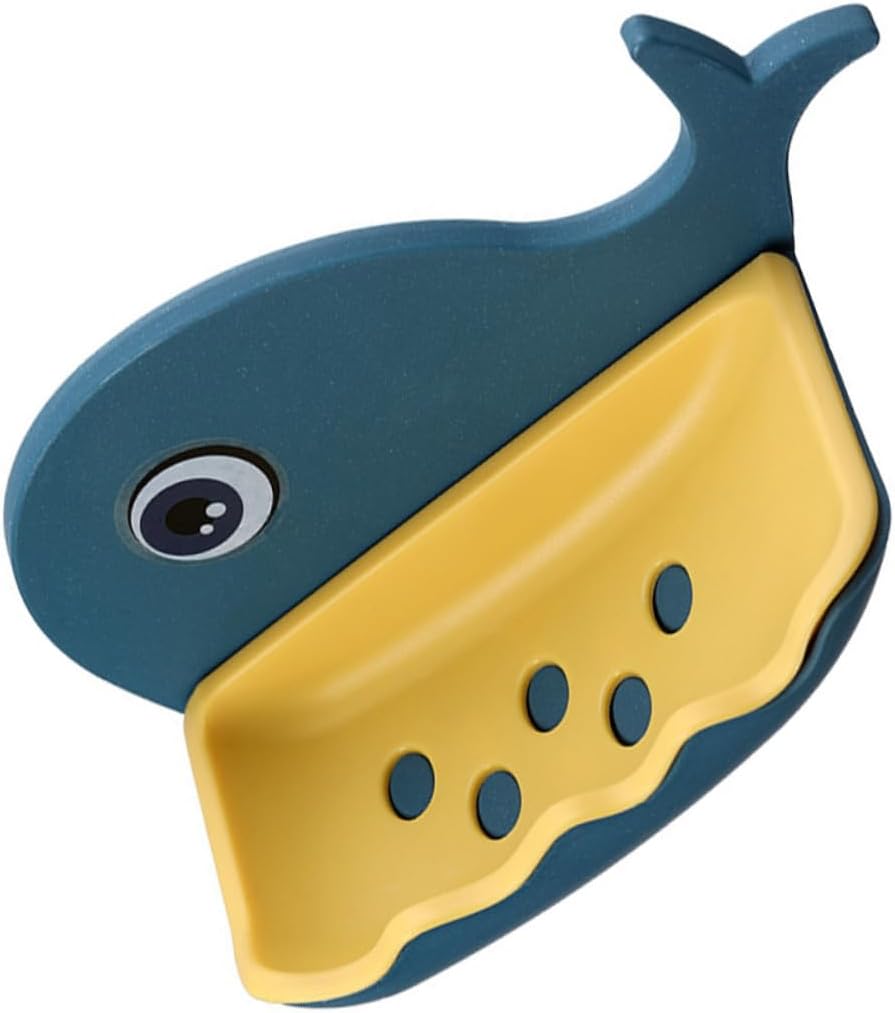 Zerodeko Whale Shape Wall Hanging Soap Holder