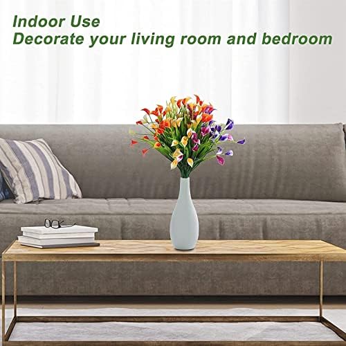 GaRcan Artificial Calla Lily Flowers Decor Set