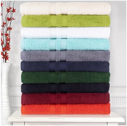 Superior Ultra-Soft Cotton Towel Set - Maroon