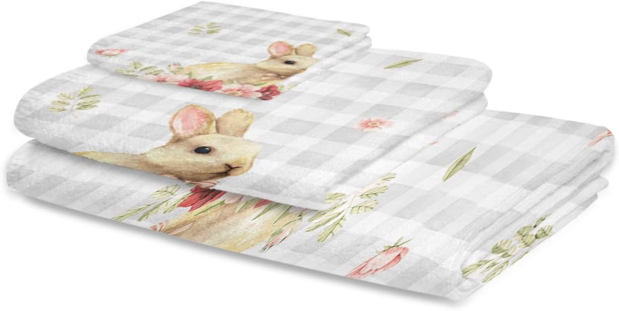 ZOE GARDEN Luxury Soft Microfiber Towel Set