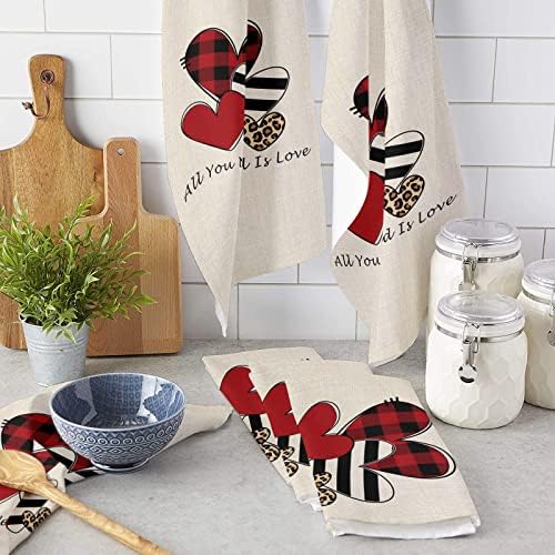 Rocking Giraffee Microfiber Kitchen Towels 4 Pack
