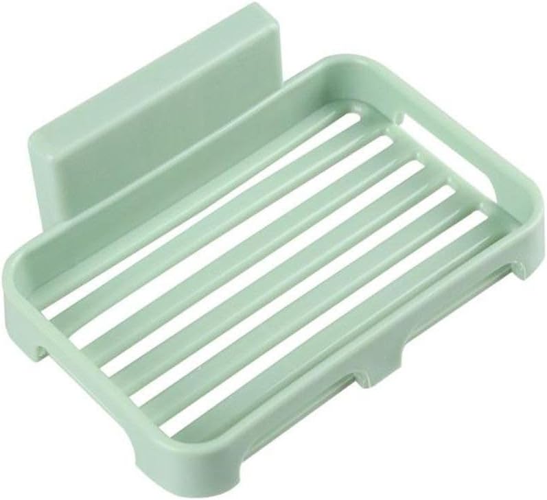 1PCS Plastic Soap Box for Bathroom Durable Wall Mounted Holder