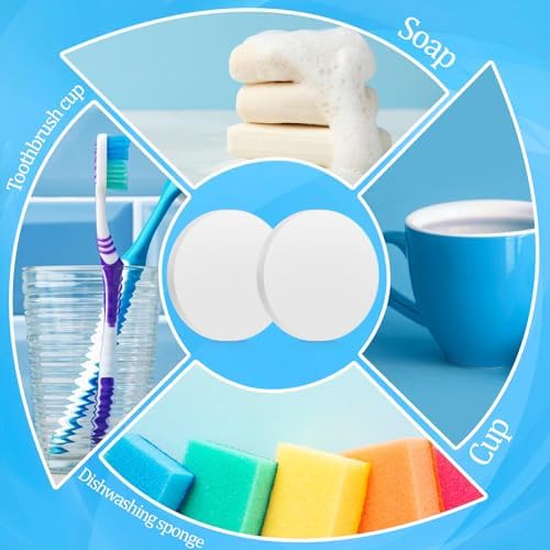 Larrel Diatomite Coasters 2PCS Fast Drying Stone Sink Tray Soap Holder