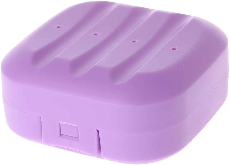 Ozeau Portable Travel Soap Dish Box Holder with Lock