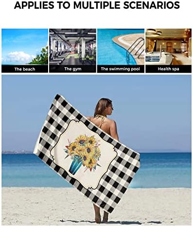 Smile Sunflower 3 Pcs Bath Towel Set 1