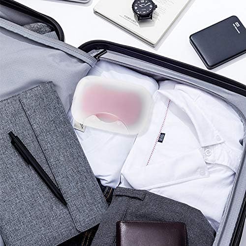 Anwenk 2Pack Travel Soap Dish with Foaming Bag and Secure Latch