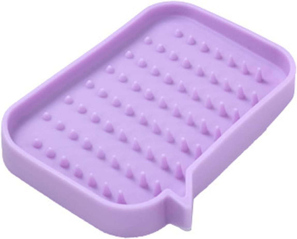 WonMaiDangGX Silicone Soap Holder for Bathroom and Kitchen