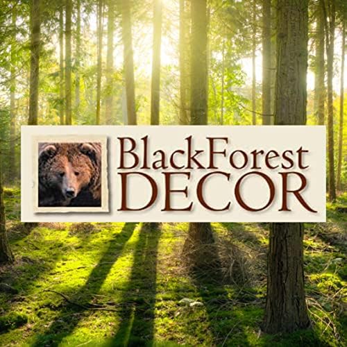 Black Forest Decor Bear Electric Candle Lantern 1