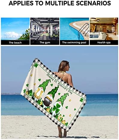 ZOE GARDEN Buffalo Plaid Check Towel Set 1