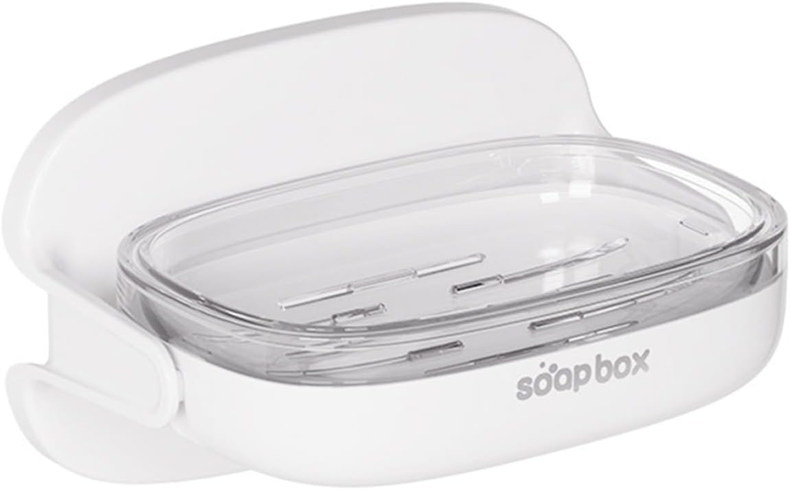 Upgraded Suction Soap Dish for Bathroom and Kitchen