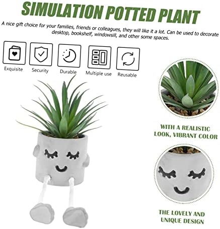 Yardenfun Artificial Succulent Hanging Plant Decor 1