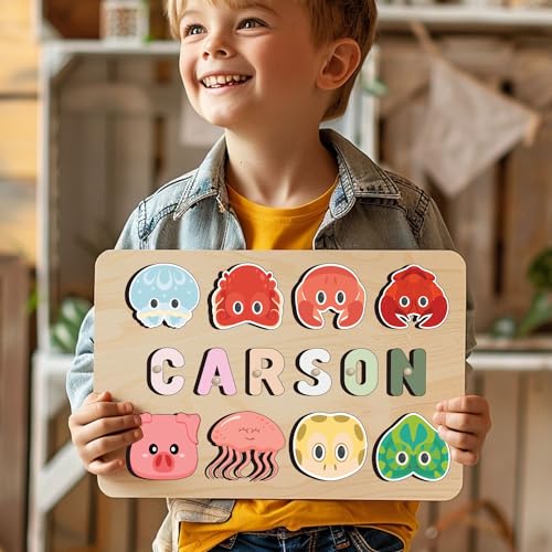 Personalized Wooden Name Puzzle for Kids