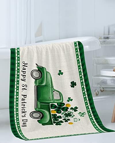 ZOE GARDEN St Patricks Truck Towel Set 1