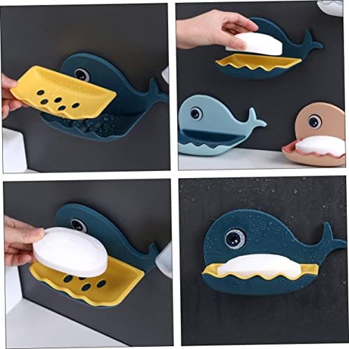 Zerodeko Whale Shape Wall Hanging Soap Holder